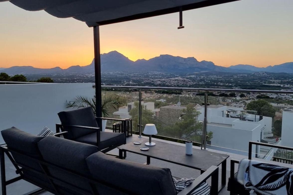 Villa Magnificent View And Pool El Albir Exterior foto