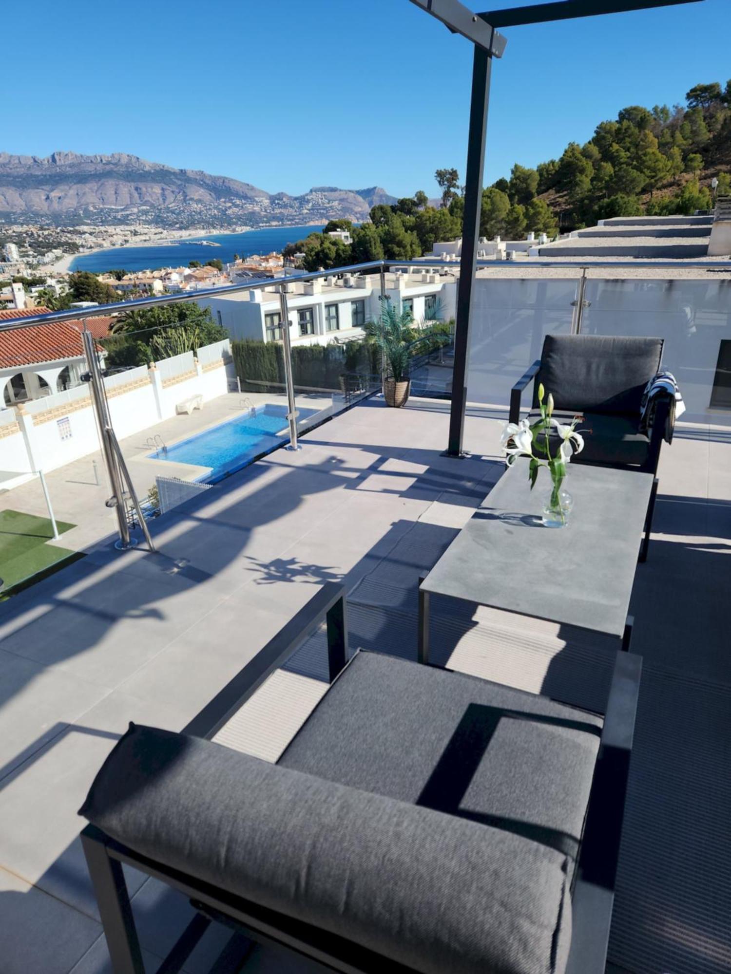 Villa Magnificent View And Pool El Albir Exterior foto