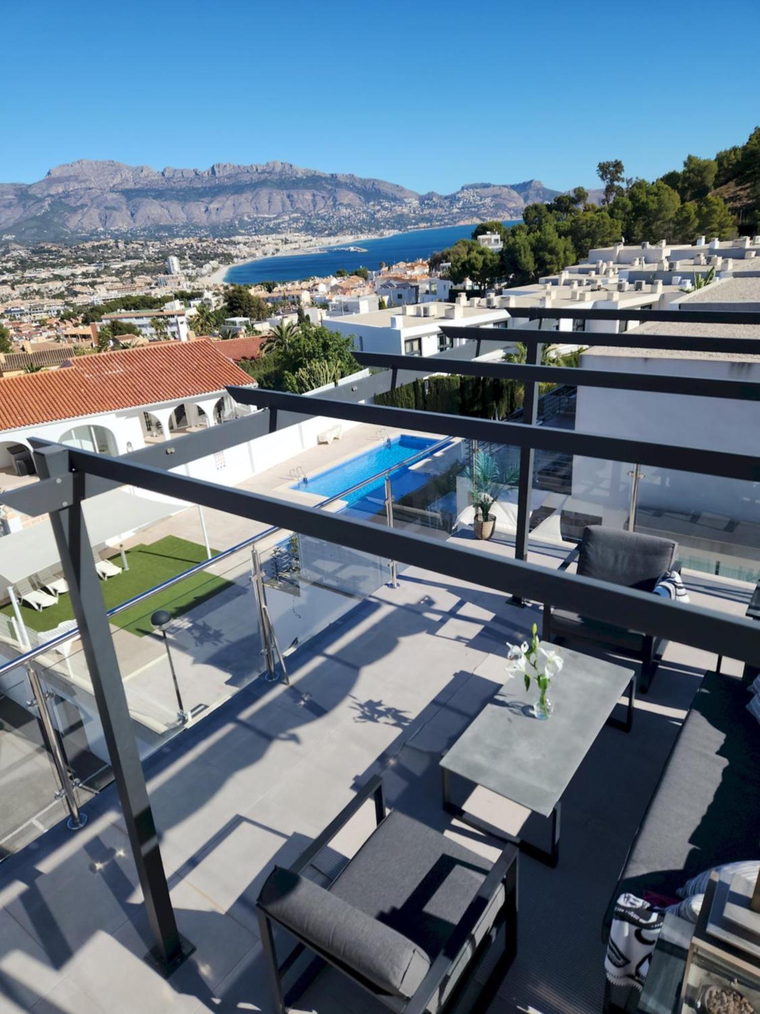 Villa Magnificent View And Pool El Albir Exterior foto